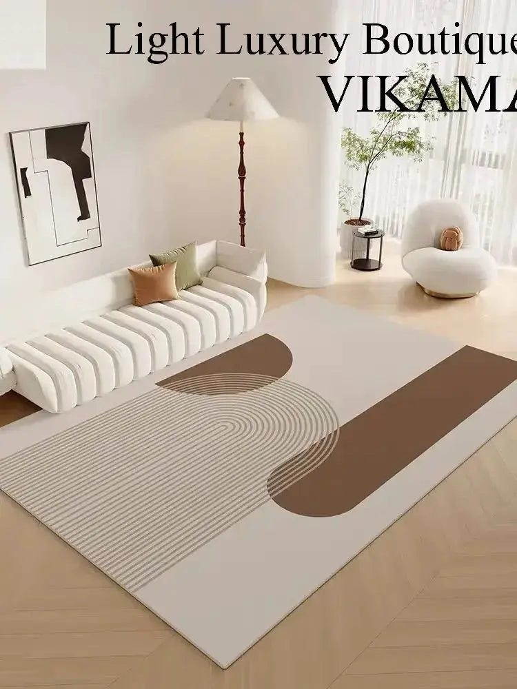 Simple Geometric Rug Anti-slip luxury rugs
